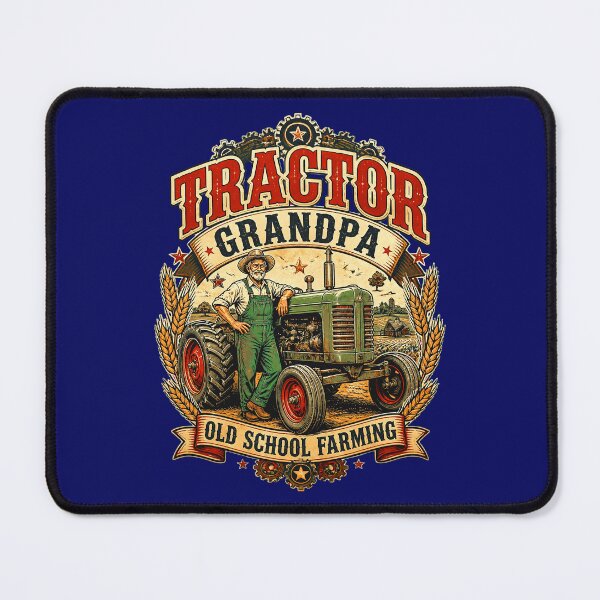 Item preview, Tractor Grandpa Old School Farming Vintage designed and sold by Mahilis.