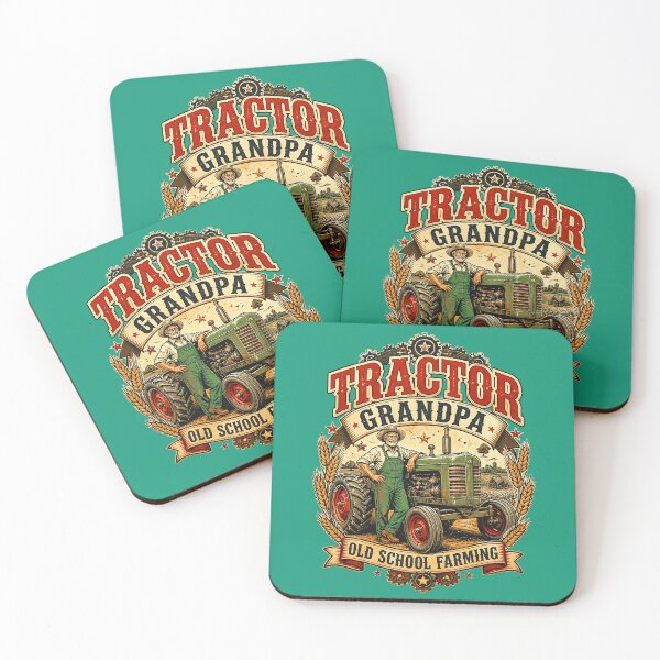 Item preview, Tractor Grandpa Old School Farming Vintage designed and sold by Mahilis.