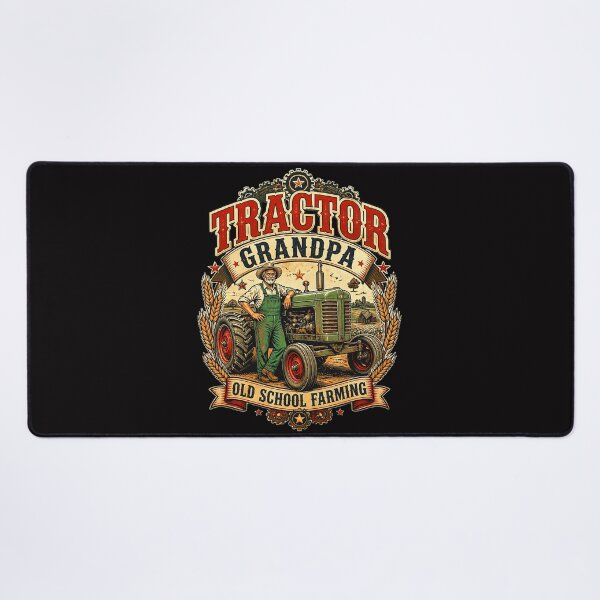 Item preview, Tractor Grandpa Old School Farming Vintage designed and sold by Mahilis.