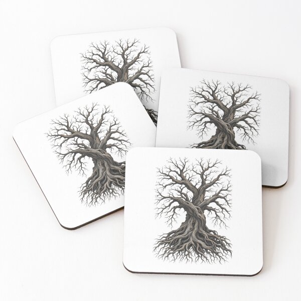 Item preview, Huge old tree with no leaves designed and sold by Jyoti  Rajput.