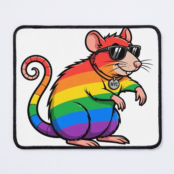 Item preview, Rainbow Cool Rat NYC Pride designed and sold by StateofQueer.