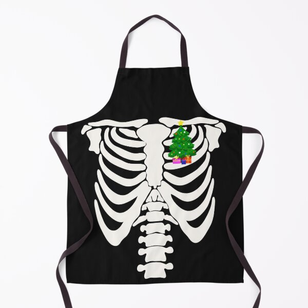 Item preview, I Love Christmas Decorated Tree Heart Holiday Skeleton  designed and sold by JaymeOctober.