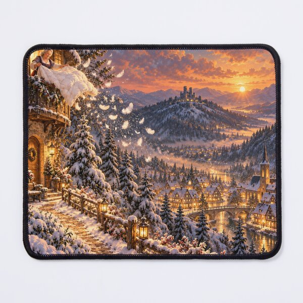 Item preview, Mother Holle above the winter village designed and sold by _ARLUNA_.