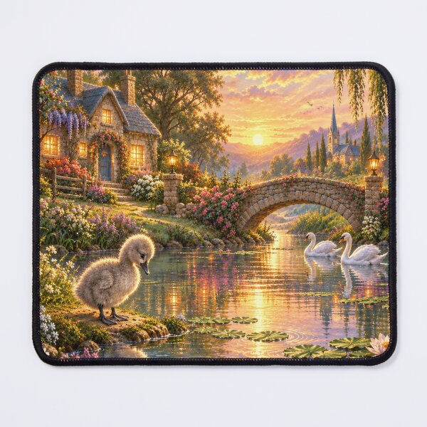 Item preview, The ugly duckling at the swan pond designed and sold by _ARLUNA_.
