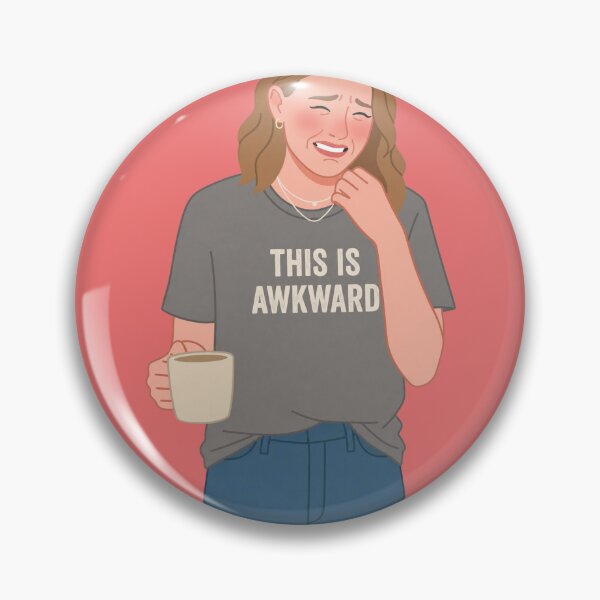 Item preview, This Is Awkward – Socially Awkward Humor & Introvert Graphic designed and sold by FrozenFits.