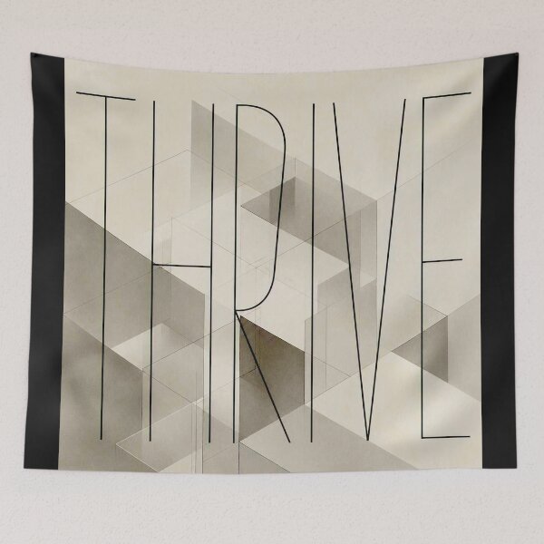 Item preview, Architectural Lightness - The Word is Thrive designed and sold by Helios Be. Lavsh.