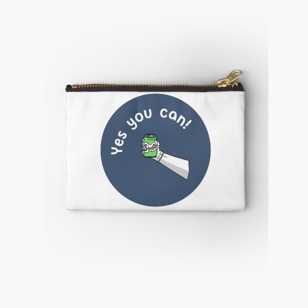 Item preview, Yes You Can Funny Soda Can Pun Quote designed and sold by KromaDesignLab.