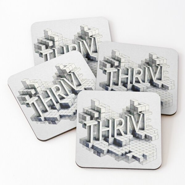 Item preview, Architectural Lightness - The Word is Thrive #2 designed and sold by Helios Be. Lavsh.