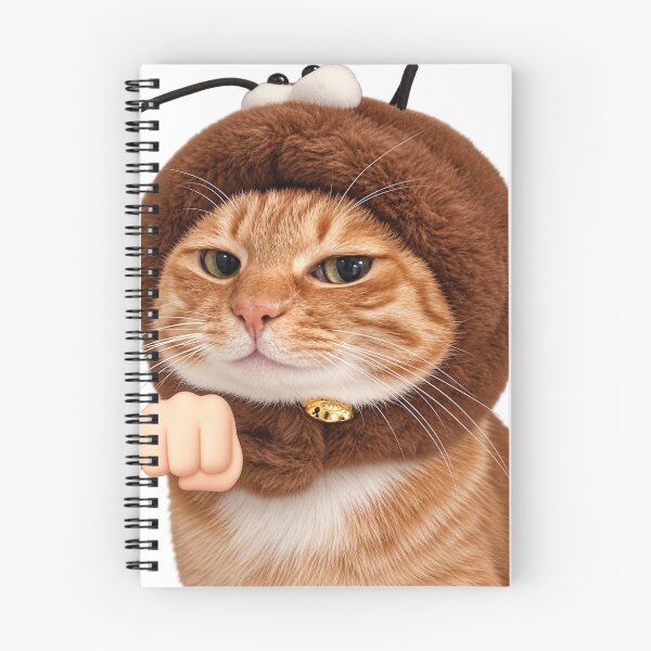 Item preview, Cat 13 | Brown Hat Cat designed and sold by Alyssa Kindick.