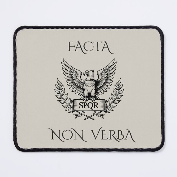 Item preview, Facta Non Verba | Actions Not Words | Latin Quote & Motto designed and sold by semenol.