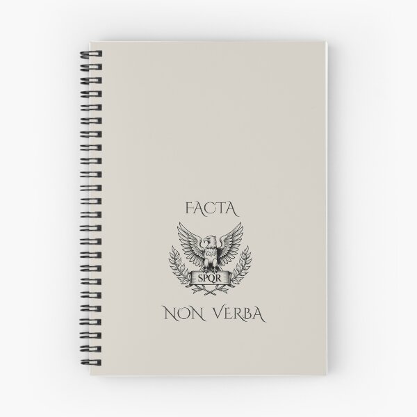 Item preview, Facta Non Verba | Actions Not Words | Latin Quote & Motto designed and sold by semenol.