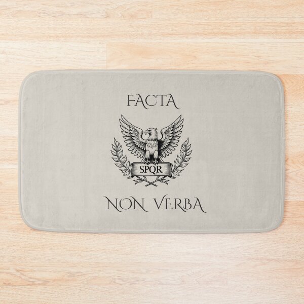 Item preview, Facta Non Verba | Actions Not Words | Latin Quote & Motto designed and sold by semenol.