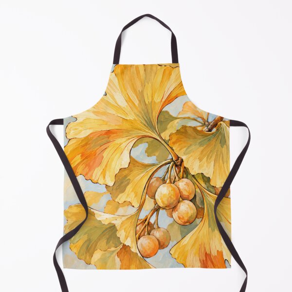 Item preview, Ginkgo Autumn Simple Minimalist Pattern designed and sold by scicilysimonee.
