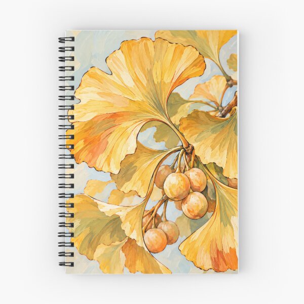 Item preview, Ginkgo Autumn Simple Minimalist Pattern designed and sold by scicilysimonee.