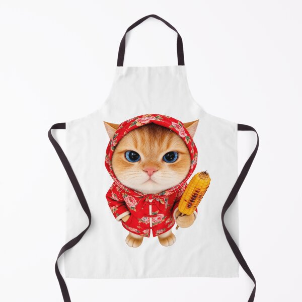 Item preview, Cat 14 | Red Floral Costume and Corny Cat designed and sold by Alyssa Kindick.