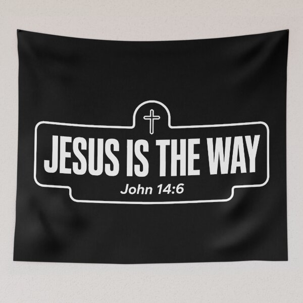 Item preview, John 14:6 Jesus Is The Way designed and sold by plushism.