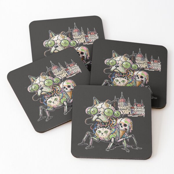 Item preview,  Budapest Parliament Cat Monster designed and sold by LujziWorld.