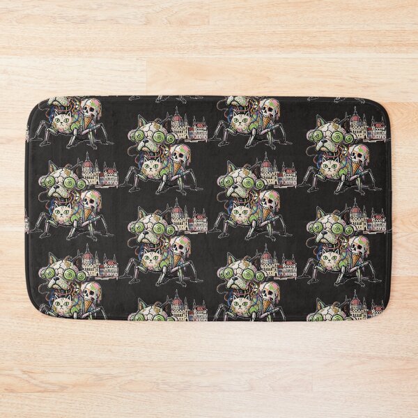 Item preview,  Budapest Parliament Cat Monster designed and sold by LujziWorld.