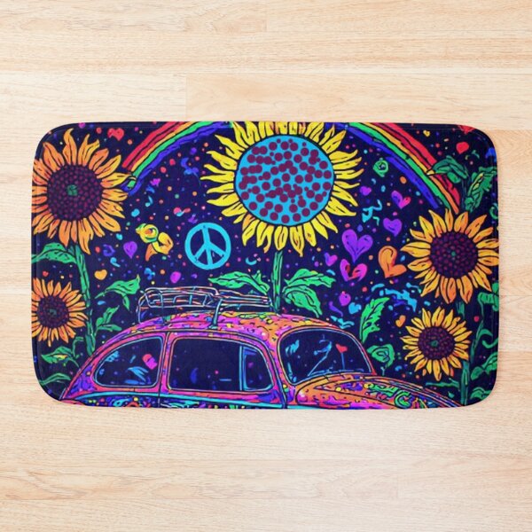 Item preview, 60's Psychedelic Nature Hippy Art designed and sold by TheDarkWardrobe.