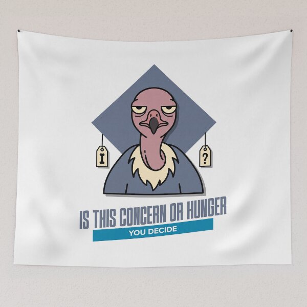 Item preview, Is This Concern Or Hunger Design designed and sold by NullSpacePrints.