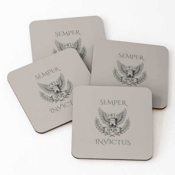 Item preview, Semper Invictus | Always Unconquered | Latin Warrior Motto designed and sold by semenol.