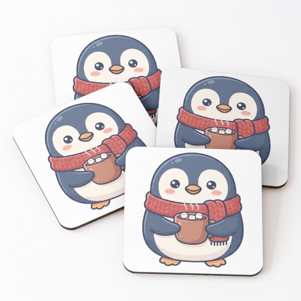 Item preview, Cozy Penguin with Hot Cocoa designed and sold by Rariks.