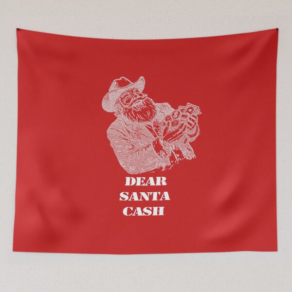 Item preview, Christmas Santa cash Wishes designed and sold by Goldy_Stuff.