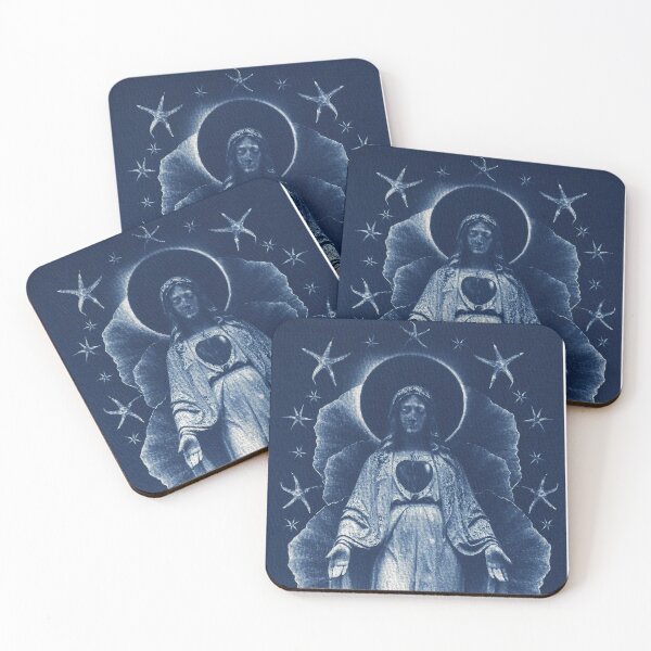 Item preview, Virgin Mary Cyanotype designed and sold by abraxisdesign.