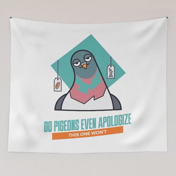 Item preview, Do Pigeons Even Apologize Design designed and sold by NullSpacePrints.