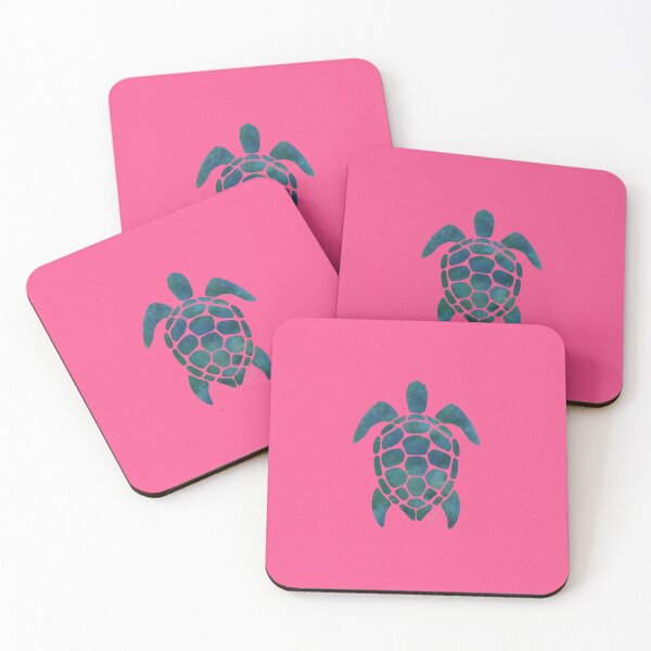 Item preview, Turtle hot pink designed and sold by Ana Gorozpe.
