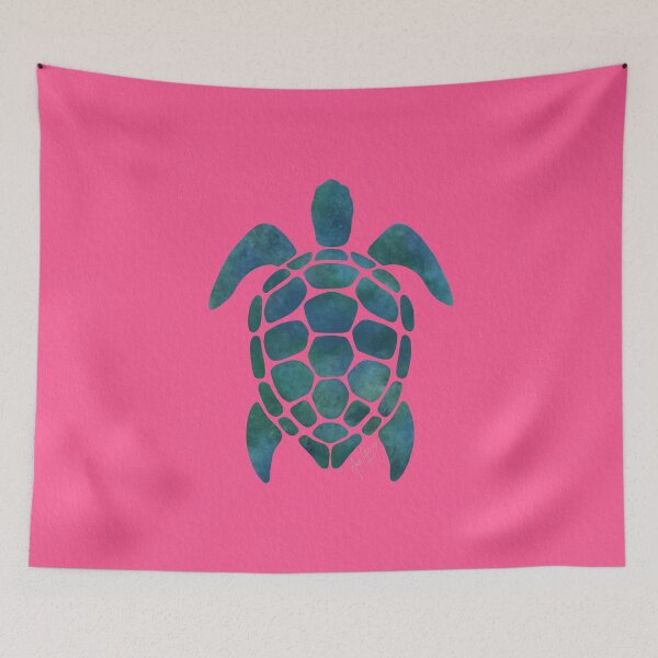 Item preview, Turtle hot pink designed and sold by Ana Gorozpe.