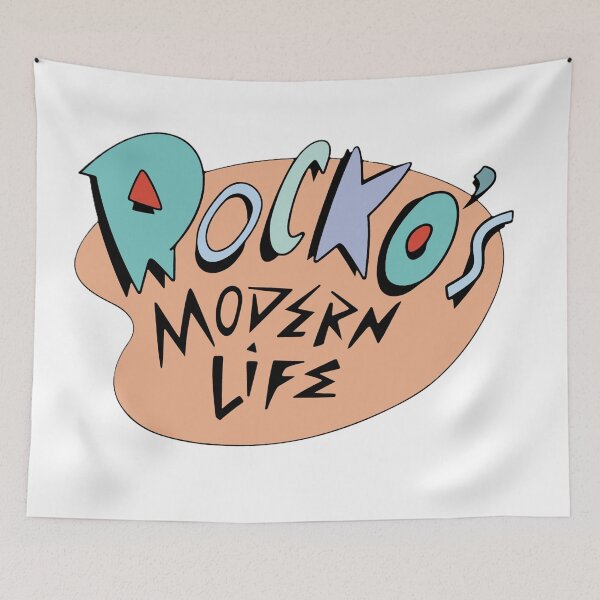 Item preview, Rocko's Modern Life Logo designed and sold by KillTheInternet.