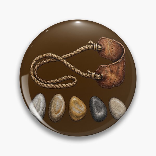 Item preview, David's Sling and Five Smooth Stones Art designed and sold by Francisbb.