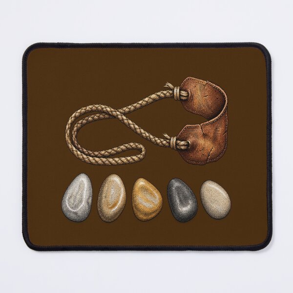 Item preview, David's Sling and Five Smooth Stones Art designed and sold by Francisbb.
