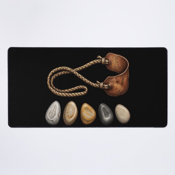 Item preview, David's Sling and Five Smooth Stones Art designed and sold by Francisbb.