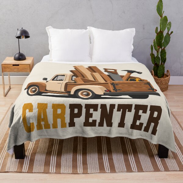 Item preview, Vintage Carpenter Pickup Truck Woodworking designed and sold by karamram.