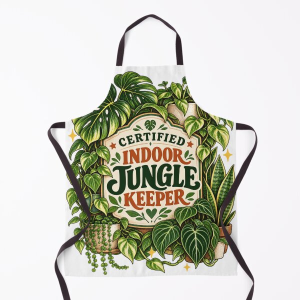 Item preview, Certified Indoor Jungle Keeper – Houseplant Lover designed and sold by IrinDesign.