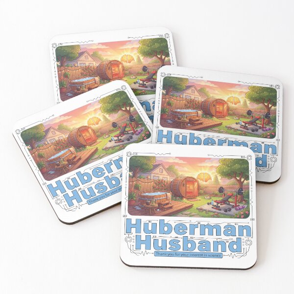 Item preview, Huberman Husband Meme Illustration designed and sold by Censoredship.