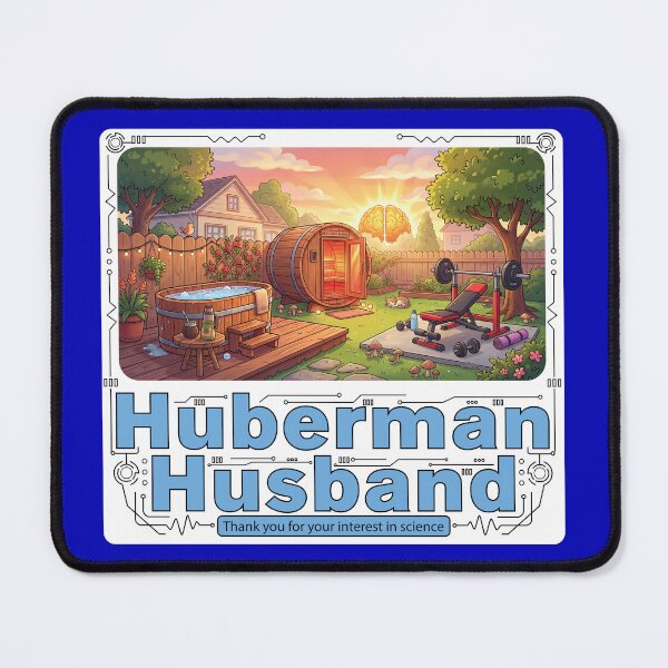Item preview, Huberman Husband Meme Illustration designed and sold by Censoredship.