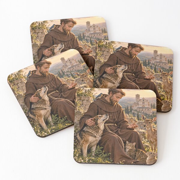 Item preview, Saint Francis of Assisi – Patron Saint of Animals | Christian Motif designed and sold by Legacy Apparel Co..