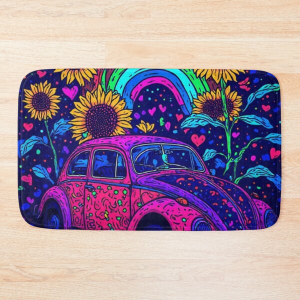 Item preview, 60's Psychedelic Luv Bug Hippy Art designed and sold by TheDarkWardrobe.
