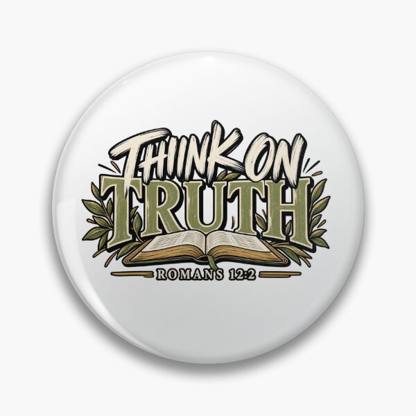 Item preview, Think On Truth — Romans 12:2 designed and sold by ThinkOnThis.