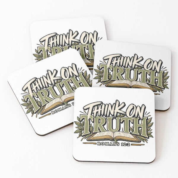 Item preview, Think On Truth — Romans 12:2 designed and sold by ThinkOnThis.
