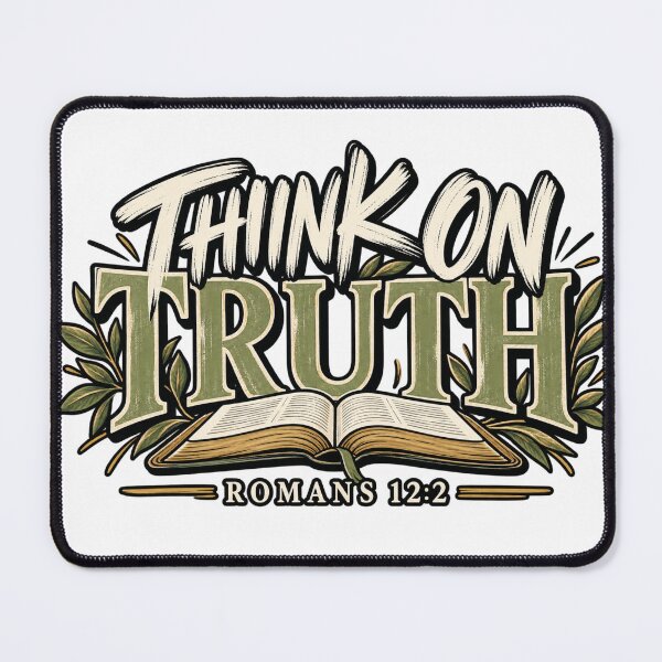 Item preview, Think On Truth — Romans 12:2 designed and sold by ThinkOnThis.