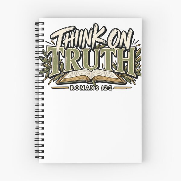 Item preview, Think On Truth — Romans 12:2 designed and sold by ThinkOnThis.