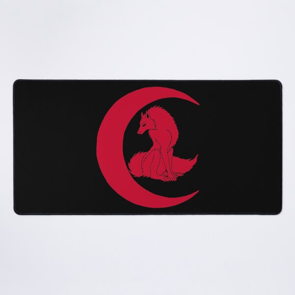 Item preview, The Red Wolf Resting Under the Moon designed and sold by Lagueny.