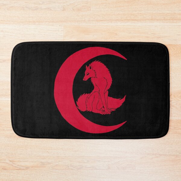 Item preview, The Red Wolf Resting Under the Moon designed and sold by Lagueny.