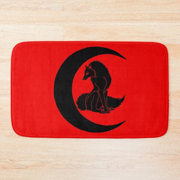 Item preview, The black wolf's rest under the moon designed and sold by Lagueny.