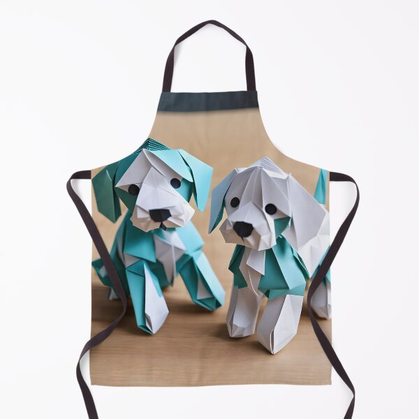 Item preview, Origami Art - Sweet Cockerpoo Puppy Duo designed and sold by ArtfulFolds.