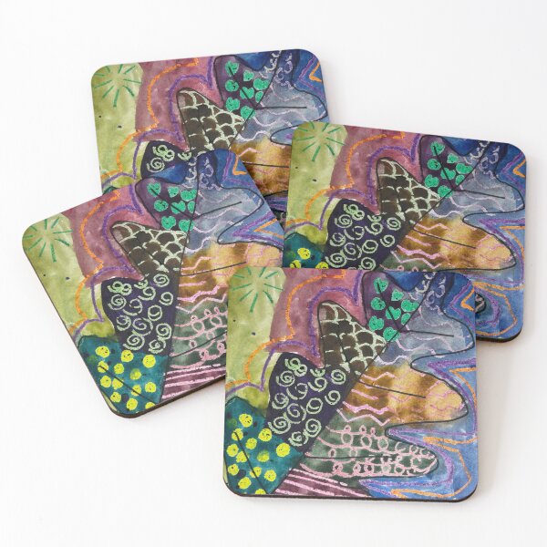 Item preview, Whimsical Rainbow Leaf – Hand-Drawn Art designed and sold by And-now-Ana.
